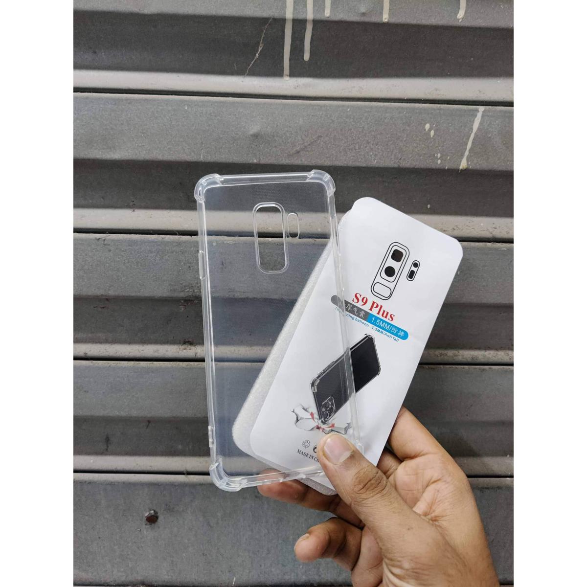 Picture of transparent back cover for samsung s9 plus