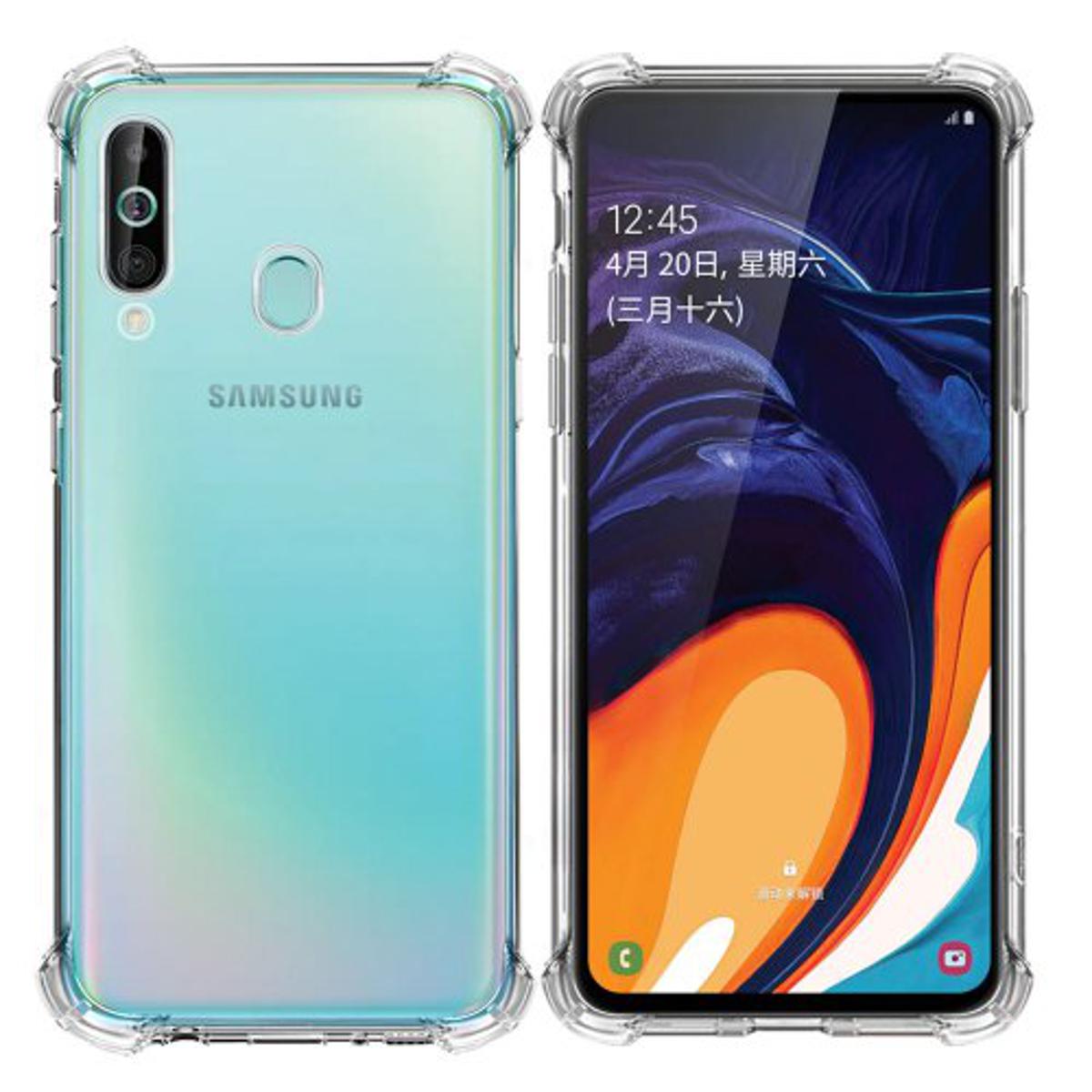 Picture of transparent back cover for samsung galaxy m40 / a60