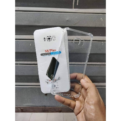 Picture of transparent back cover for samsung galaxy s8 plus
