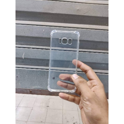 Picture of transparent back cover for samsung galaxy s8