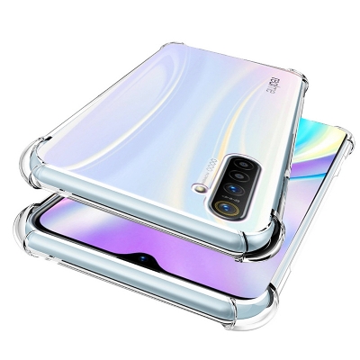 Picture of transparent back cover for realme xt / realme x2