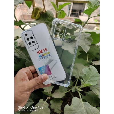 Picture of transparent back cover for xiaomi redmi 10