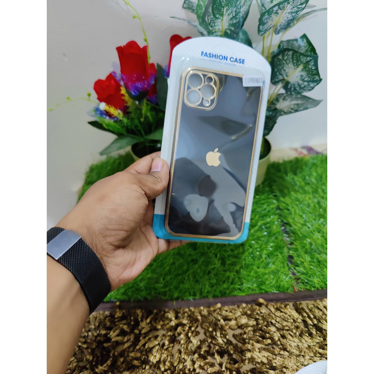 Picture of Iphone 11 pro max এর জন্য লাক্সারি ব্যাক কভার (Back Case Cover For Smartphone)