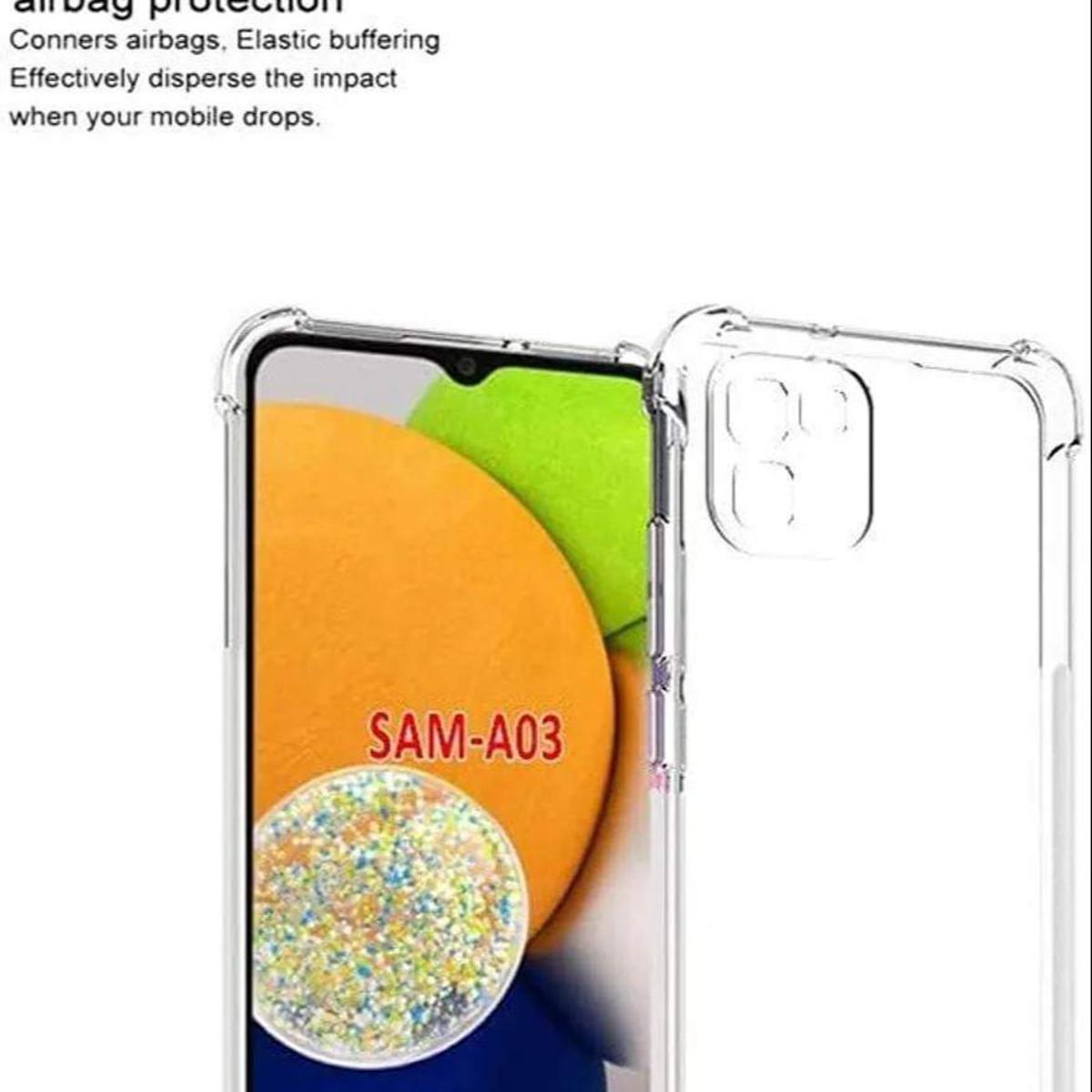 Picture of TRANSPARENT BACK COVER FOR SAMSUNG GALAXY A03 4G