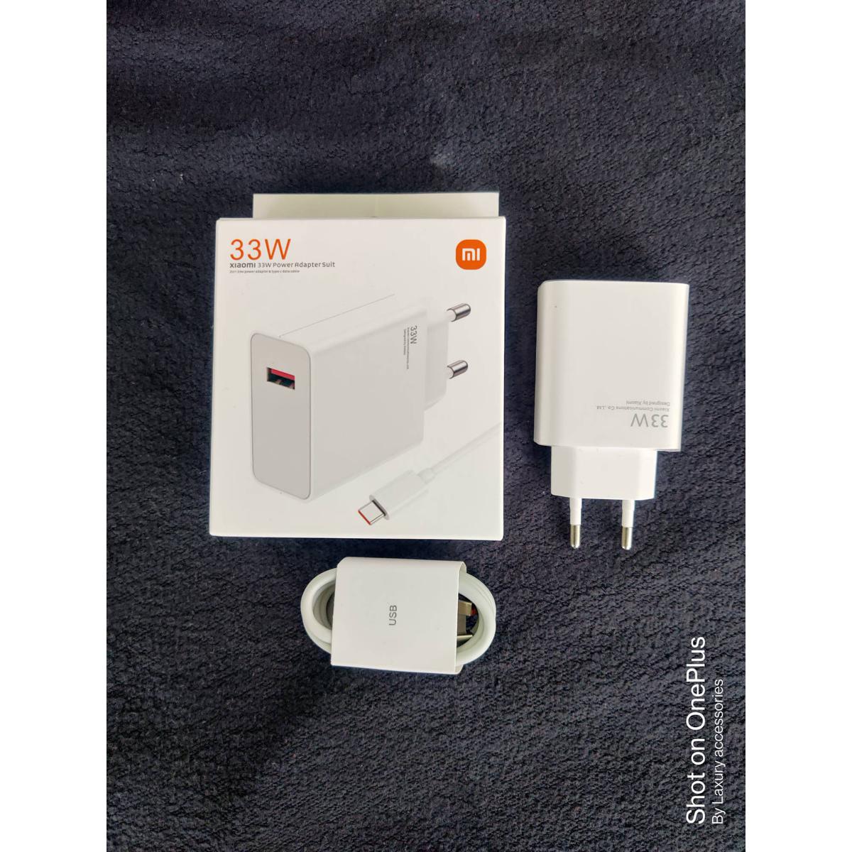 Picture of Xiaomi Fast Charger 33W QC3.0 Quick Charge Adapter USB Type-C For Xiaomi MI 10 Pro MI 9 Pro Redmi Note8 Note 7 K20 K30 Pro Mix3 Max3