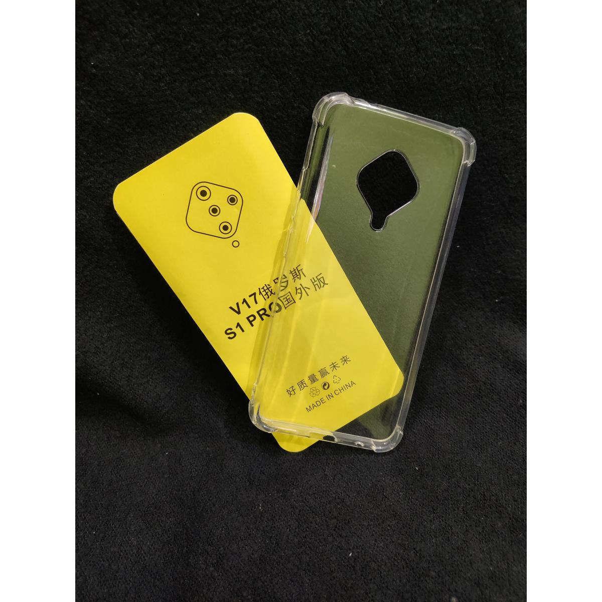 Picture of transparent back cover for vivo s1 pro
