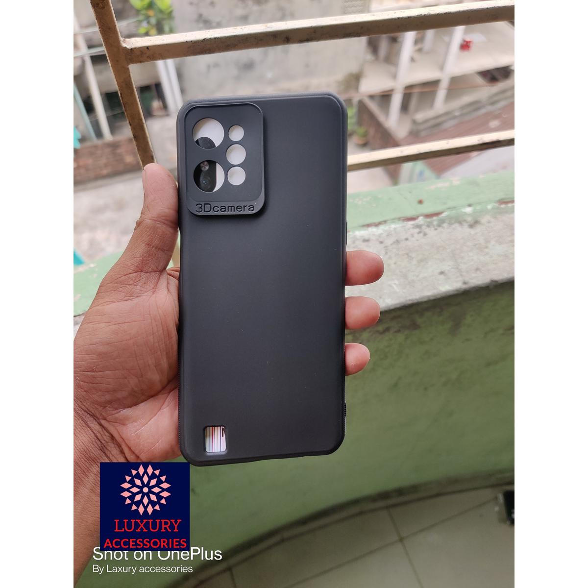 Picture of Realme c31 এর জন্য ম্যাট সিলিকন ব্যাক কভার (Back Case Cover For Smartphone)