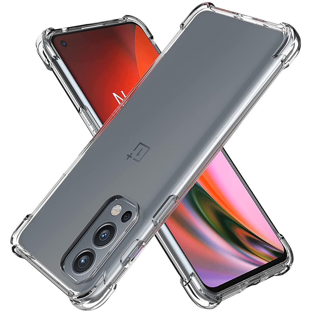 Picture of for one plus nord 2 5g transparent back cover