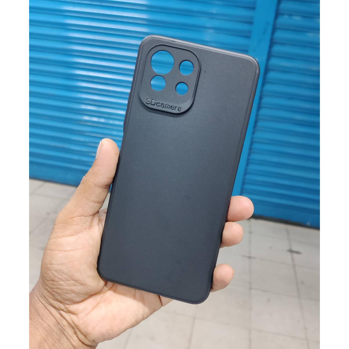 Picture of for mi 11 lite / mi 11 lite ne 5g matt selicon back cover