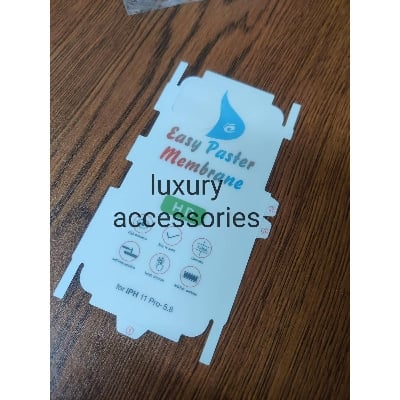 Picture of Full HD Crystal Clear Back Shield Protection For Iphone X To 13 Pro Max Back Screen Protector