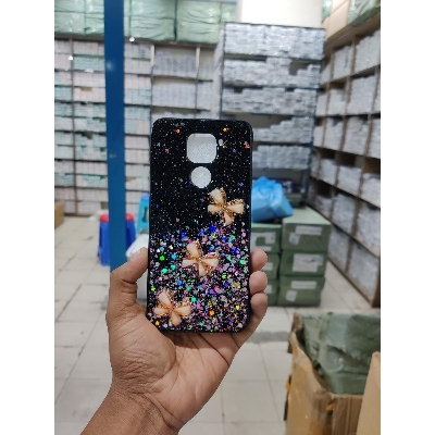 Picture of for redmi note 9 lady butterfly back cover