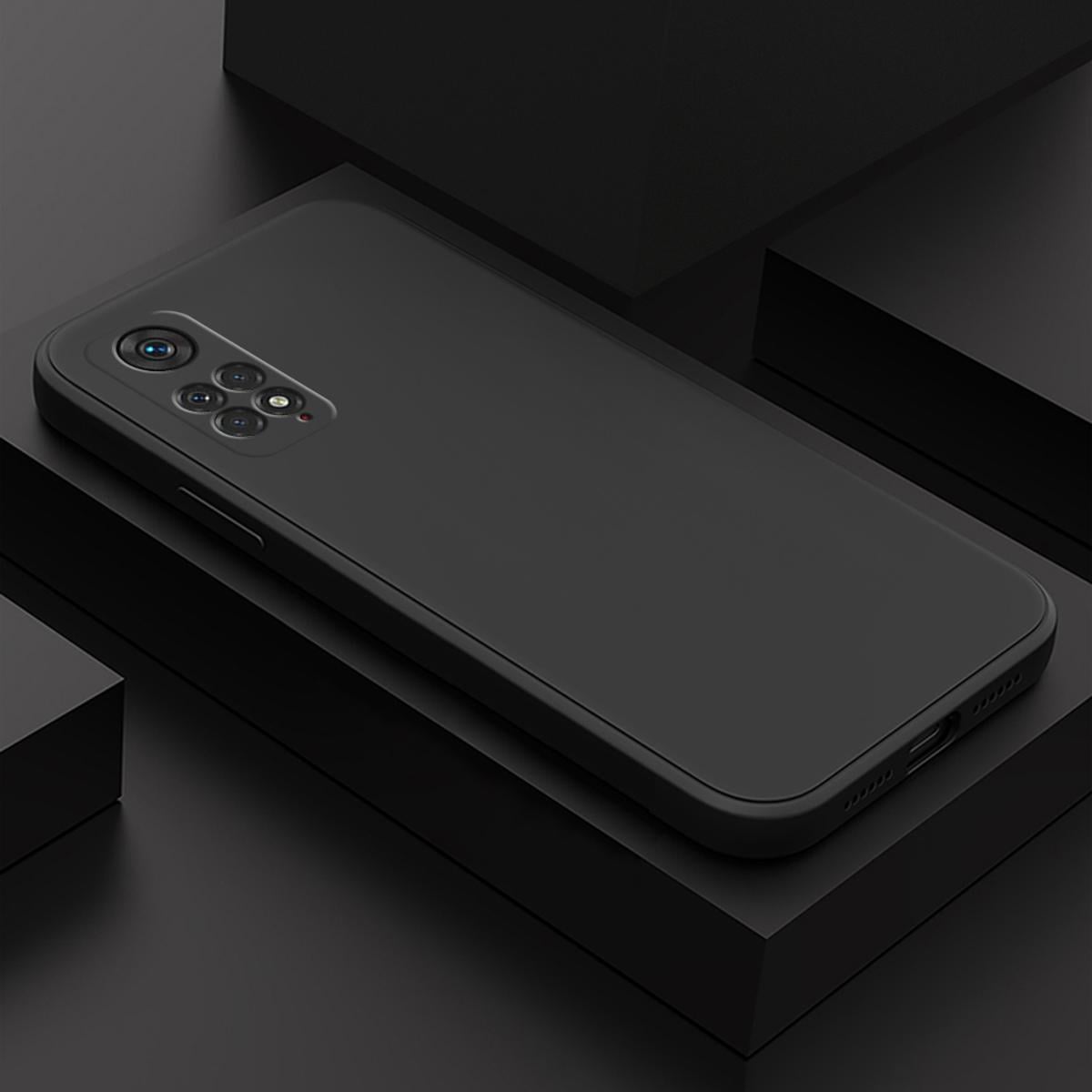 Picture of Redmi Note 11/Note 11S Back Cover Simple Candy Color Square Edge Silicone Phone Case
