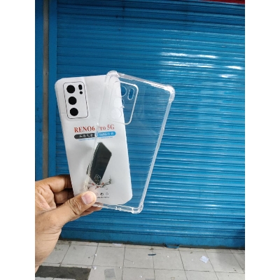 Picture of for oppo reno 6 pro 5g clear transparent back cover