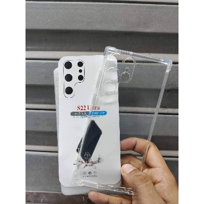 Picture of for samsung galaxy s22 ultra clear transparent back cover