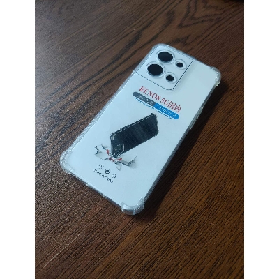Picture of transparent back cover for oppo reno 8 5g