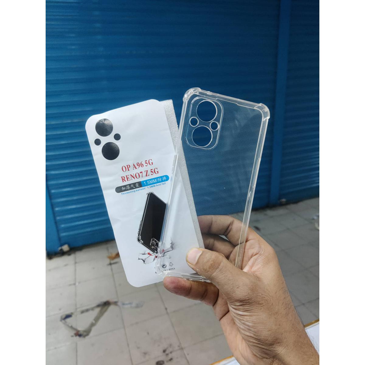 Picture of for oppo A96 5G / RENO 7 Z  SOFT CLEAR TRANSPARENT BACK COVER