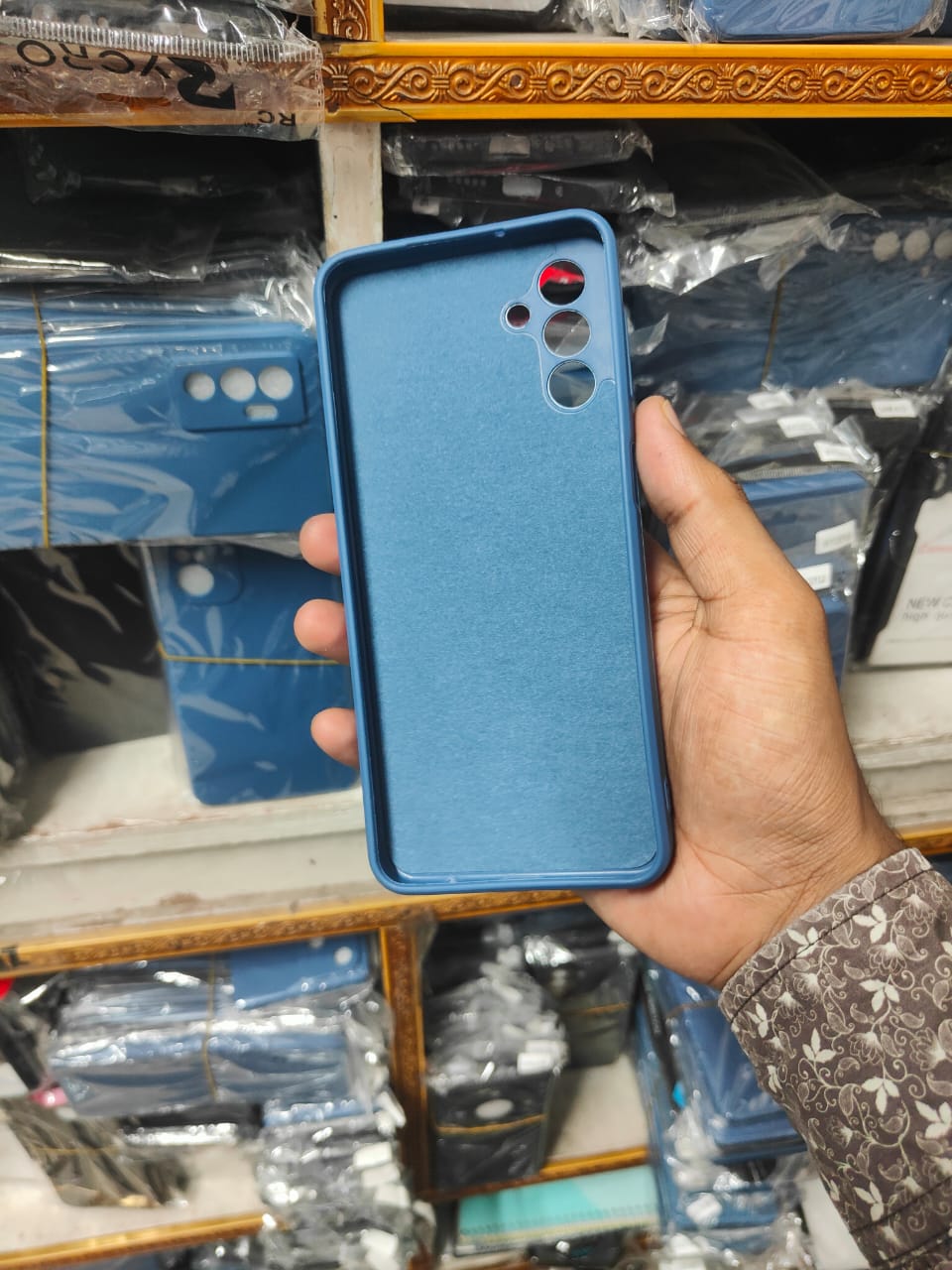 Picture of For Samsung Galaxy A04s / Samsung Galaxy A13 5G Super quality Liquid Silicone Back cover phone Case