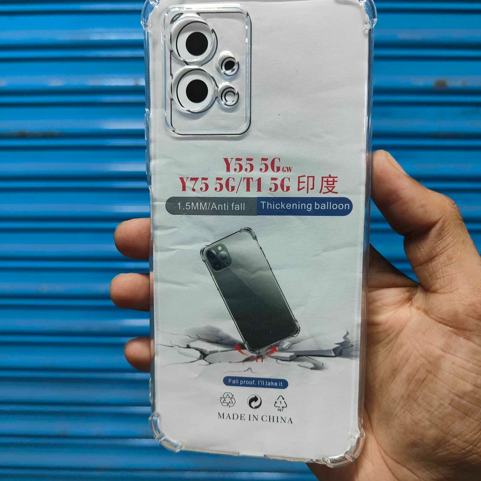 Picture of Transparent Back Cover For Vivo T1 5G - Redmi Note 11 Back Cover
