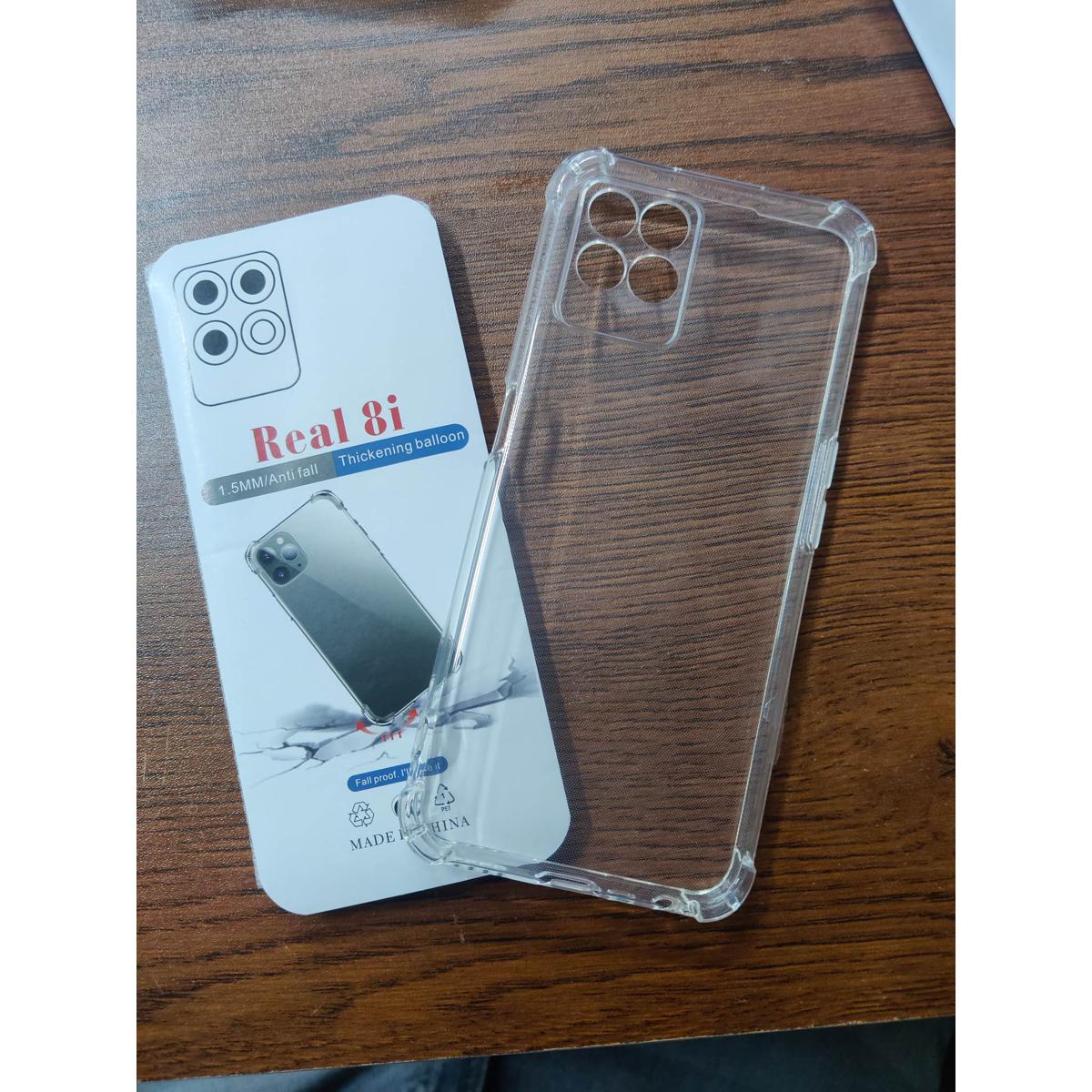 Picture of transparent back cover for realme narzo 50/ realme 8i