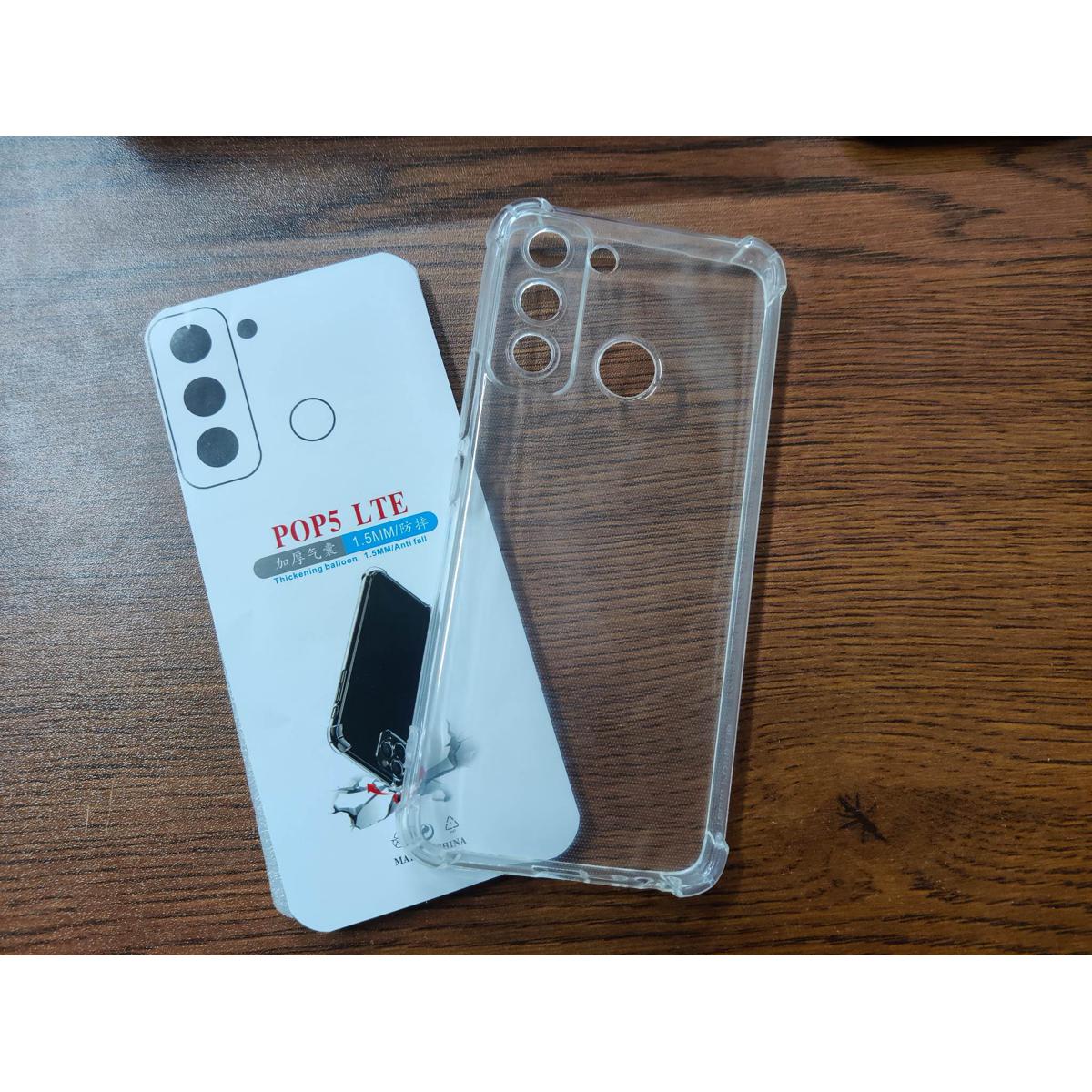 Picture of TRANSPARENT BACK COVER FOR Tecno Pop 5 LTE