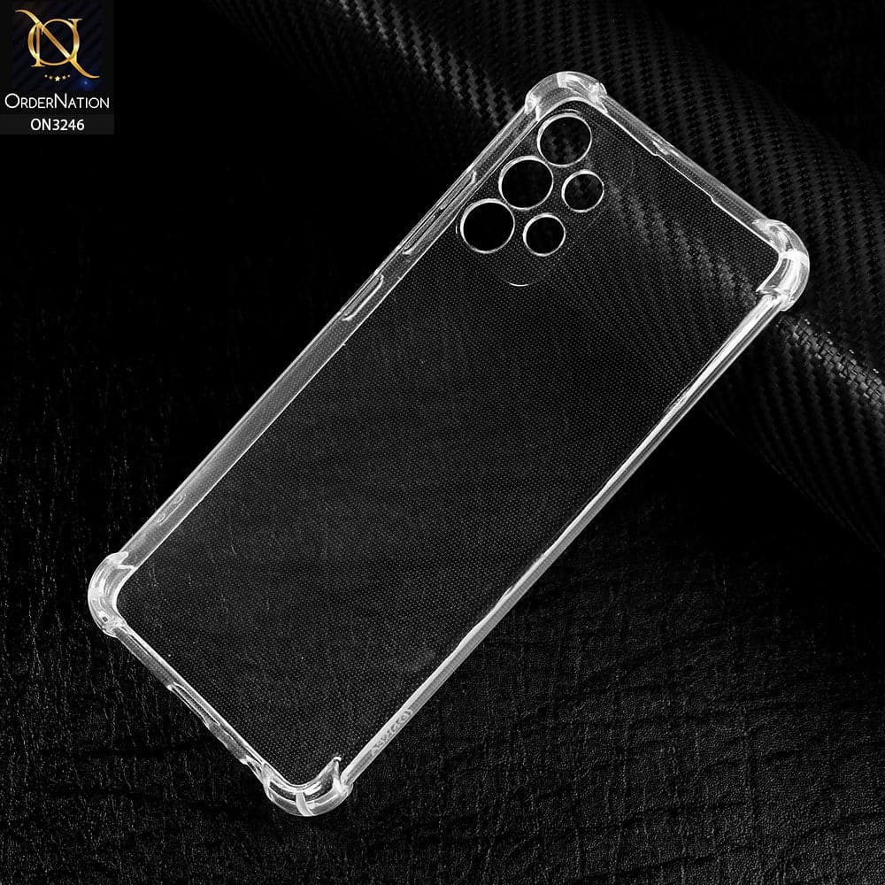 Picture of Samsung Galaxy A32 5G/Samsung galaxy m32 5G TPU Back Cover Shockproof Silicone Bumper - Transparent