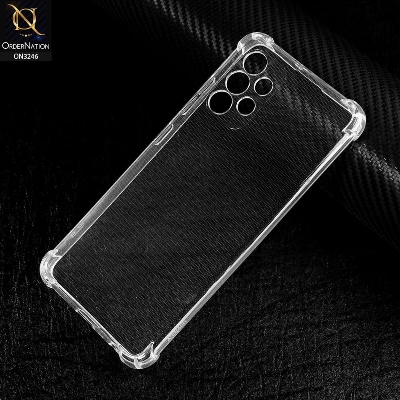 Picture of Samsung Galaxy A32 5G/Samsung galaxy m32 5G TPU Back Cover Shockproof Silicone Bumper - Transparent