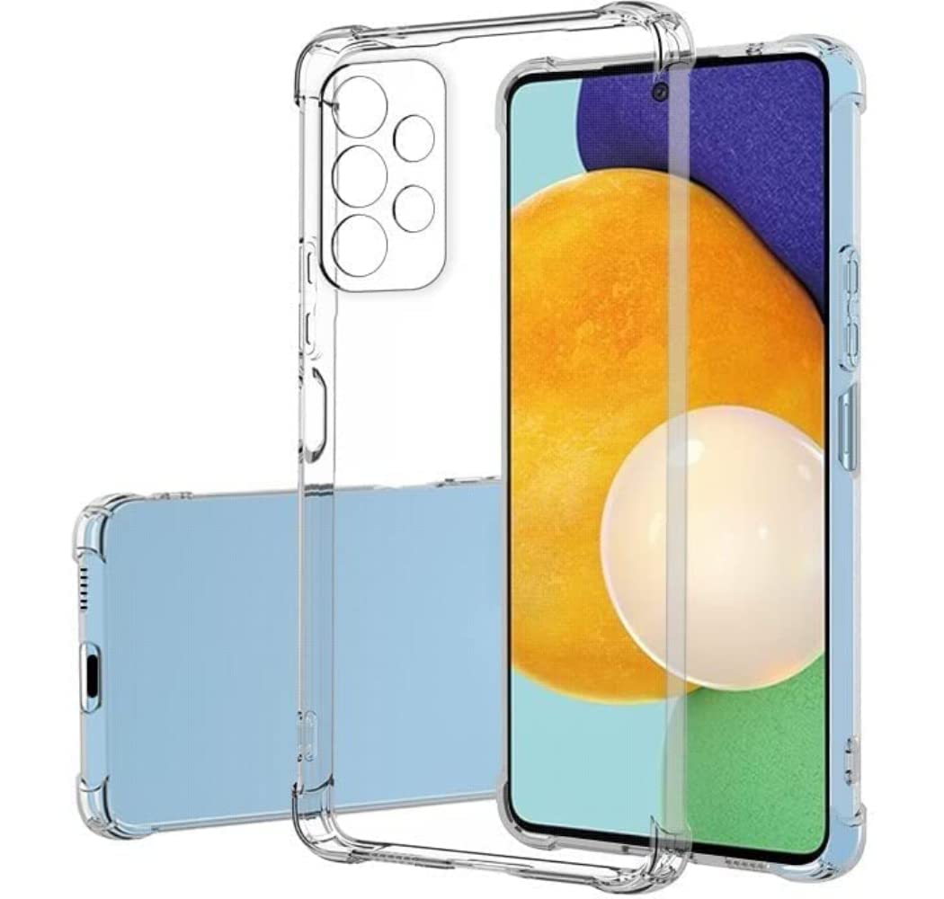 Picture of Samsung Galaxy A32 5G/Samsung galaxy m32 5G TPU Back Cover Shockproof Silicone Bumper - Transparent