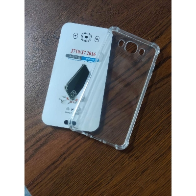 Picture of clear transparent back cover for Samsung Galaxy J7 2016