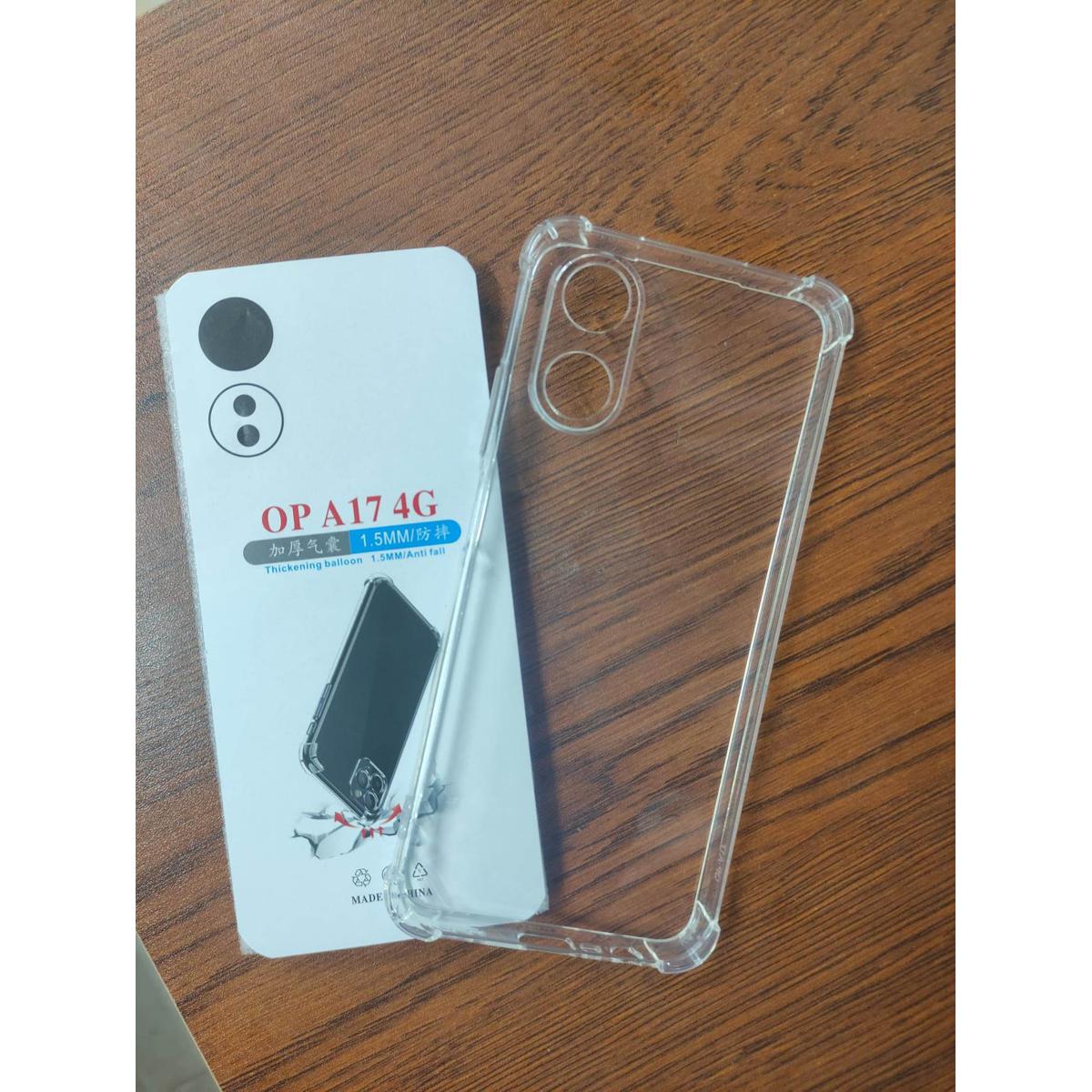 Picture of transparent back cover for oppo A17 4G