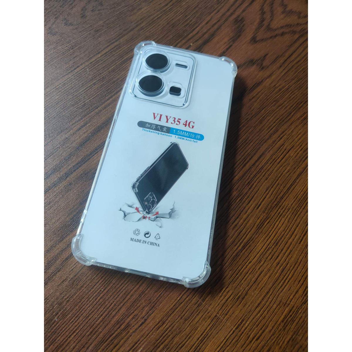 Picture of vivo y35 transparent back cover