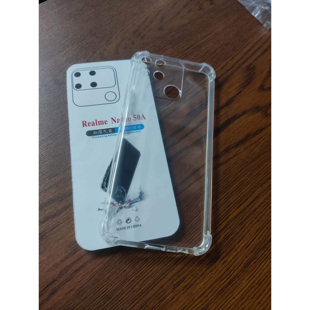 Picture of Realme Narzo 50A transparent back cover