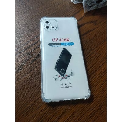 Picture of Oppo A16k  transparent back cover