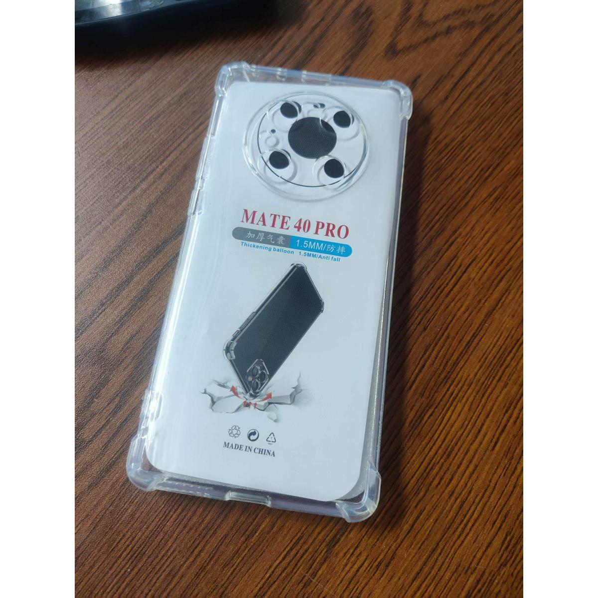 Picture of For Huawei Mate 40 Pro Shockproof Transparent liquid Cristal clear long time useable soft premium