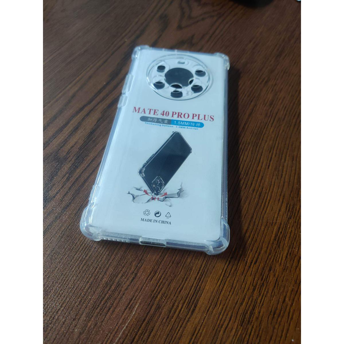 Picture of For Huawei Mate 40 Pro Plus Shockproof Transparent liquid Cristal clear long time useable soft premium