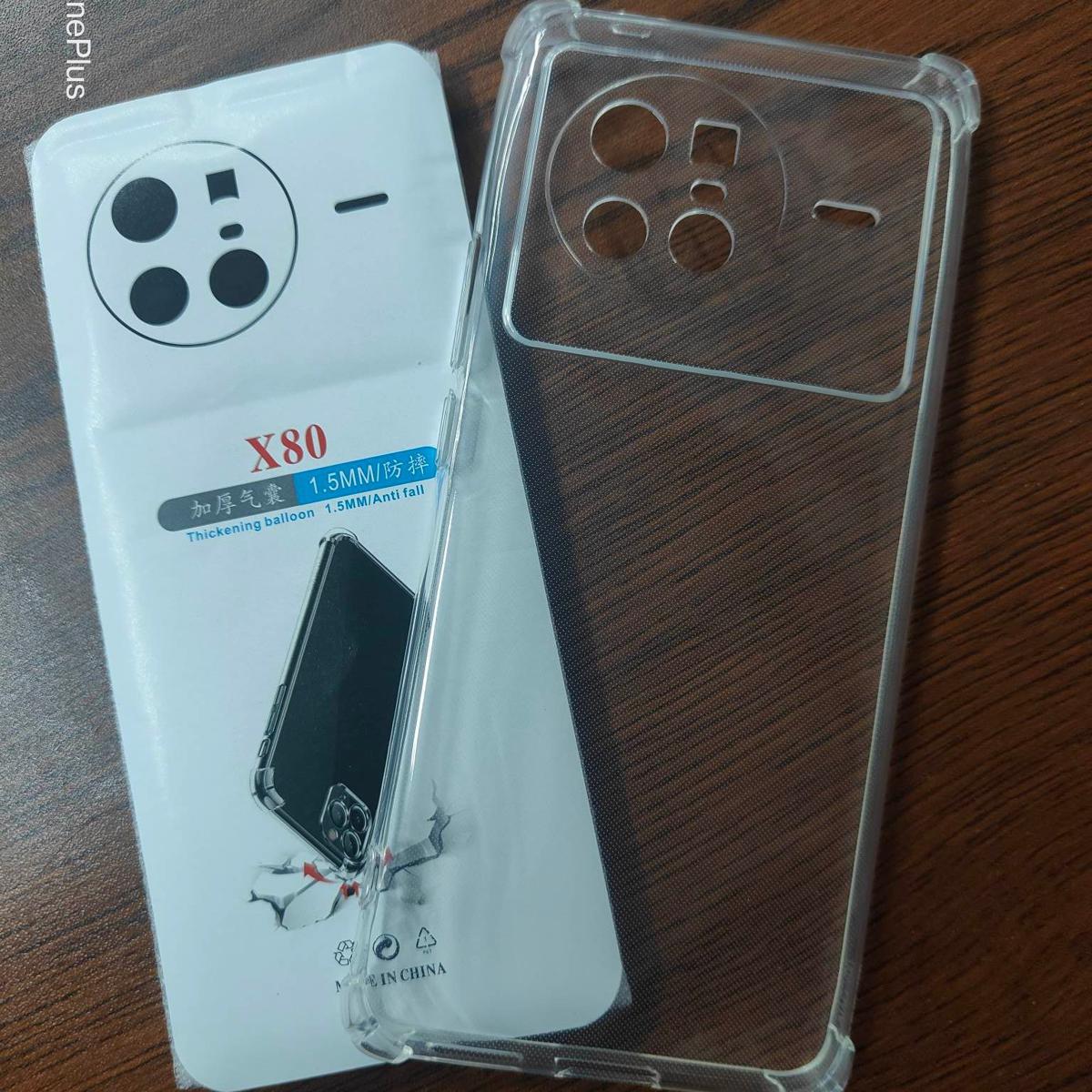Picture of Vivo x80 এর জন্য স্বচ্ছ ব্যাক কভার (Back Case Cover For Smartphone)