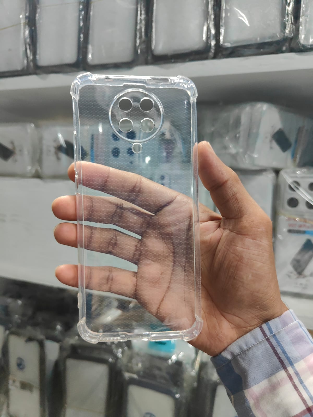 Picture of Xiaomi redmi k30 pro/poco f2 pro এর জন্য স্বচ্ছ ব্যাক কভার (Back Case Cover For Smartphone)