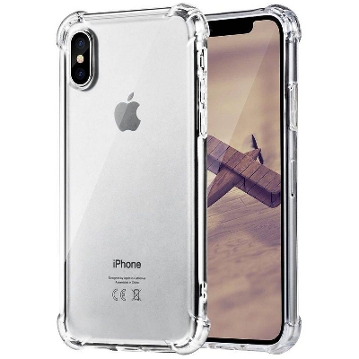 Picture of IPhone XS Max Soft Shock Proof Jelly Back Cover Transparent