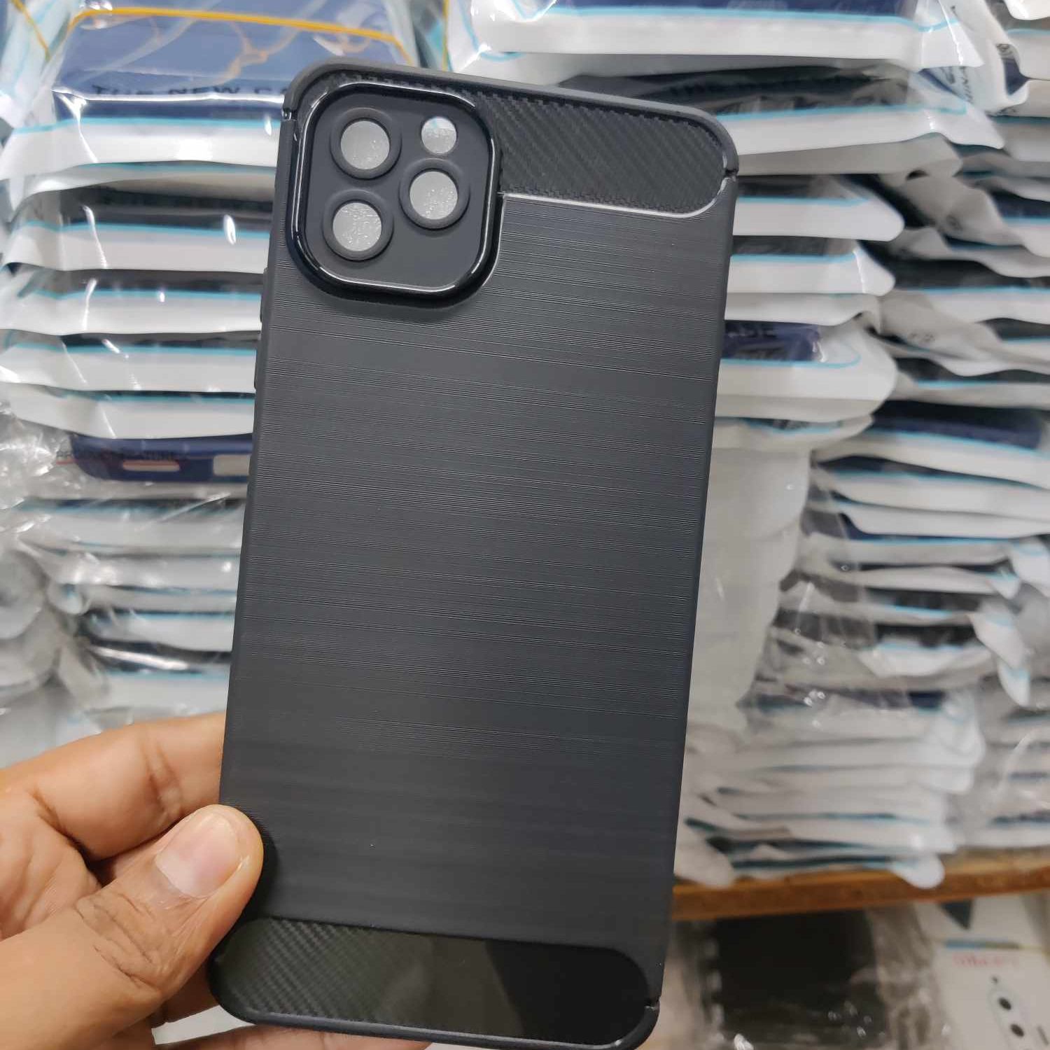 Picture of For Walton Primo R10 Stylish Carbo Fiber Silicon Case Back Cover