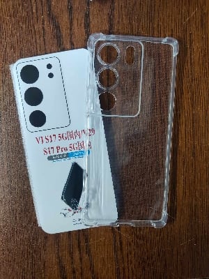 Picture of For vivo v29 5g soft clear transparent back cover