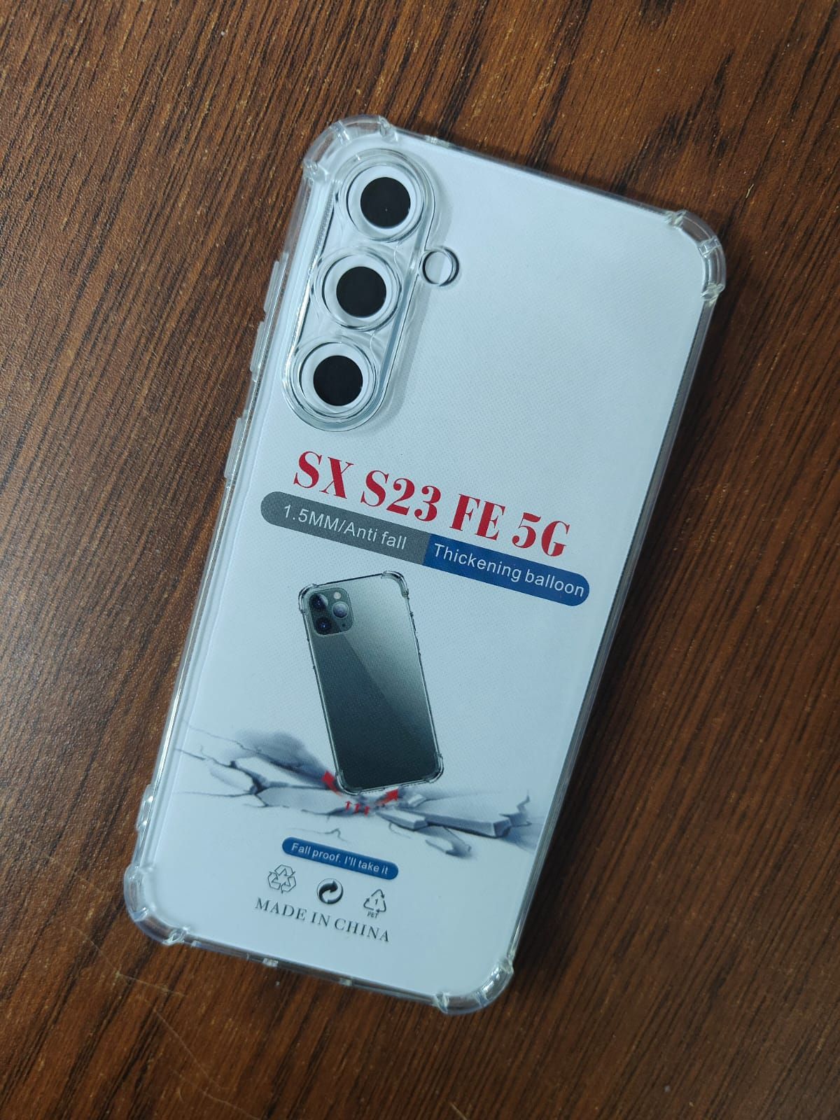 Picture of for Samsung Galaxy S23 FE clear transparent back cover