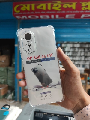 Picture of Transparent back cover for Oppo A58 4G