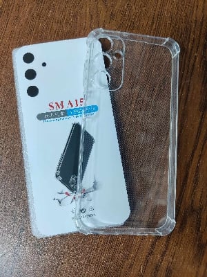 Picture of for samsung galaxy a15 soft clear transparent back cover