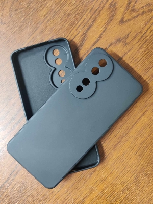 Picture of For Honor 90 Luxury Soft Premium Silicone Shockproof Camera Bumper Protective Trendy Stylish Silicon Back Cover