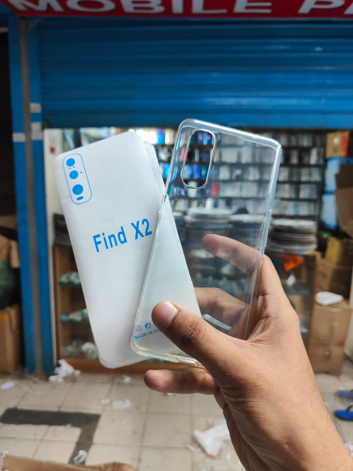 Picture of for oppo find x2 / find x2 pro soft clear transparent  back cover