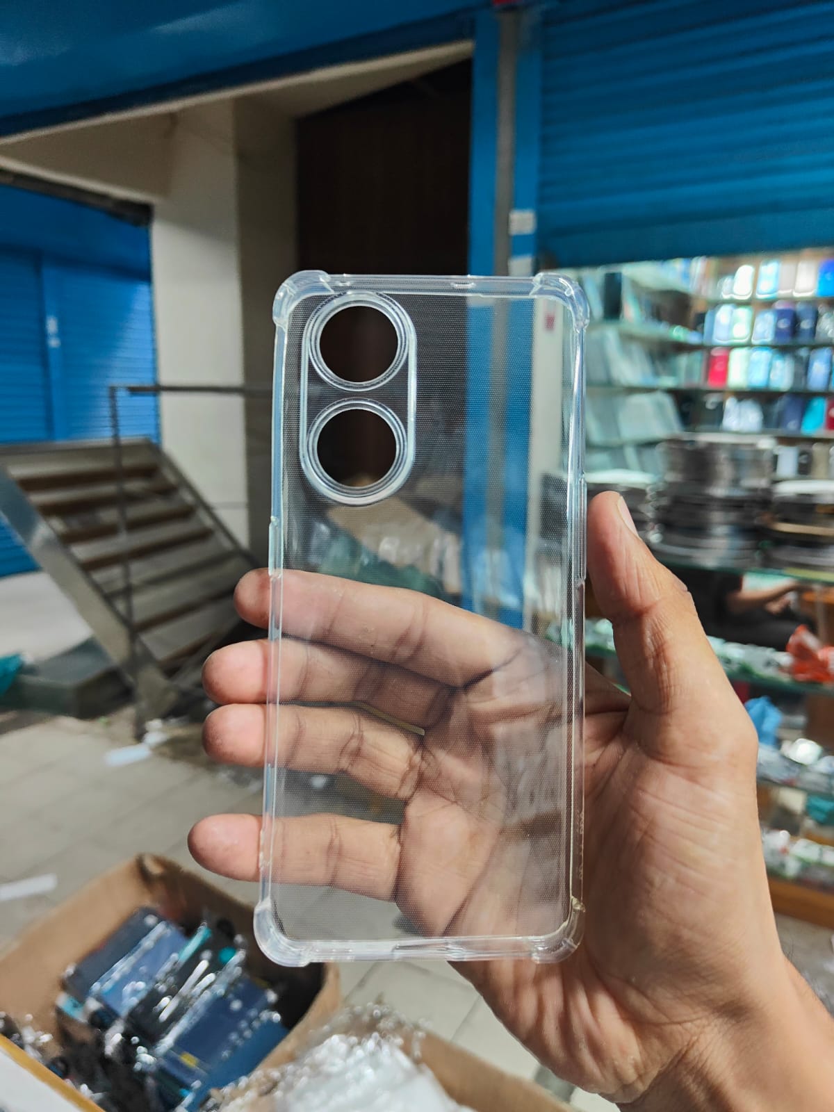 Picture of for oppo reno 8t 5g clear transparent back cover