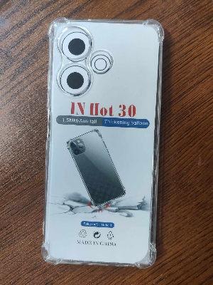 Picture of FOR INFINIX HOT 30  Break proof/ Shock proof Transparent clear TPU back case