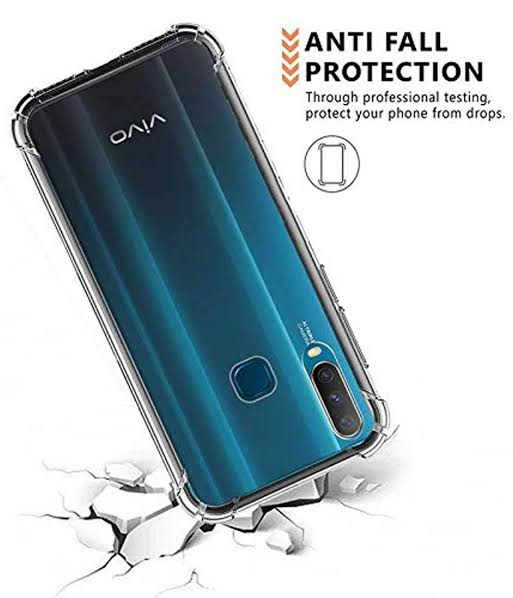 Picture of Vivo_Y11/ Y12/ Y15/ Y17 Antishock Air cushions Drop Resistance Transparent Tpu Case Silicone Back Cover
