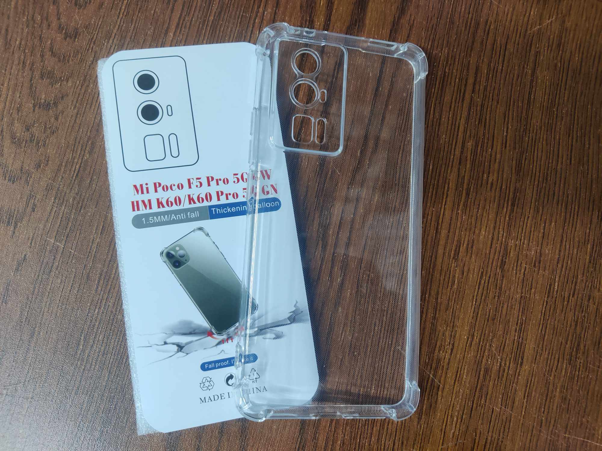 Picture of FOR REDMI K60 / K60 PRO 5G SOFT CLEAR TRANSPARENT BACK COVER