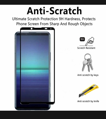 Picture of For Sony Xperia 5 II 2pcs HD with black border Tempered Glass For Sony Xperia 5 II Protective Glass Sony Xperia 5 II Screen Protector Armor Film