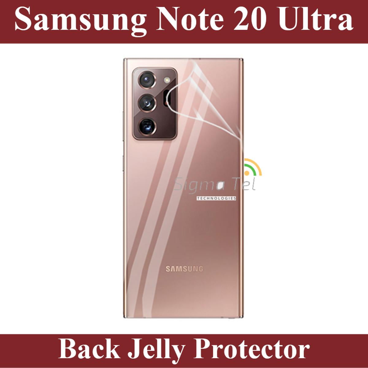 Picture of Samsung Galaxy Note 20 Ultra Hydrogel Back Poly - Transparent